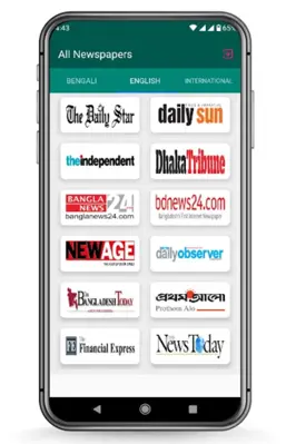 All Newspapers android App screenshot 5